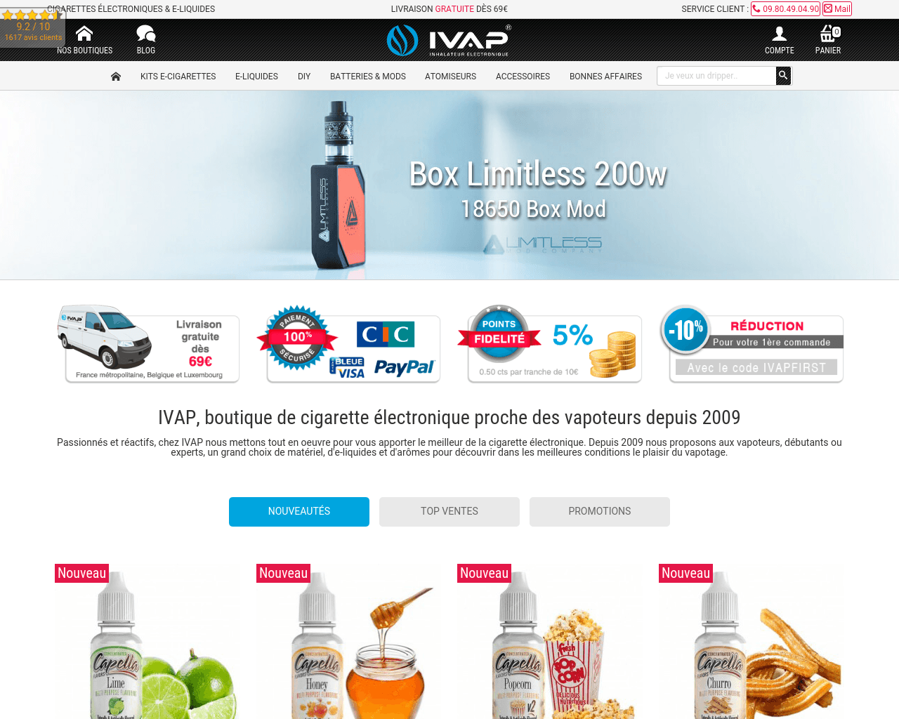 Les produits des e-cigarettes font l’objet d’une norme
