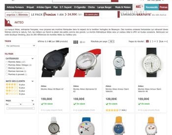 Une montre française signée Akteo
